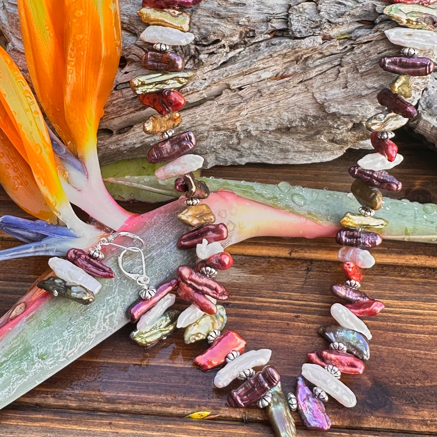 Summer Pearl Necklace (18”-20”)