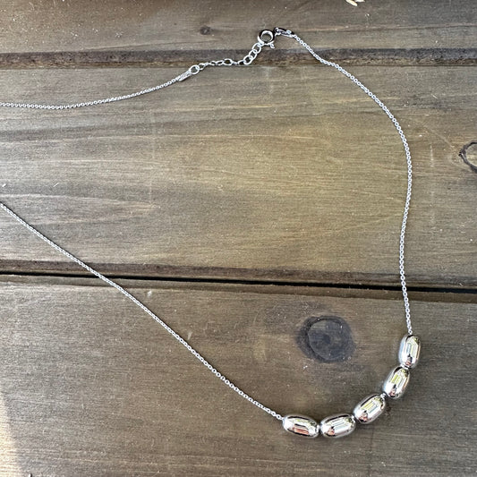N0914 Sterling Necklace (17”)