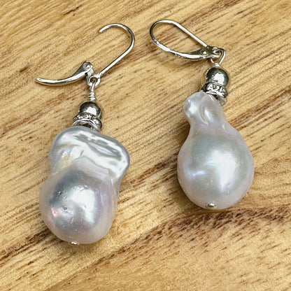 Natural Baroque Pearls Necklace (18”-20”)
