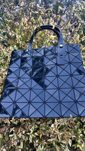 Load image into Gallery viewer, Black Geometric Tote
