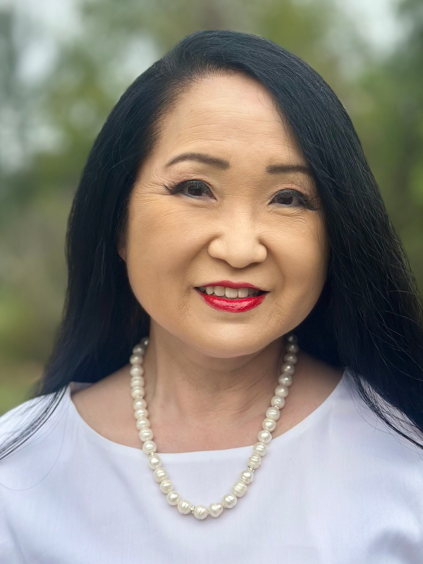 Pearl Sterling Necklace (20”-22”)