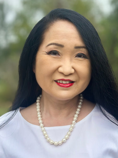 Pearl Sterling Necklace (20”-22”)