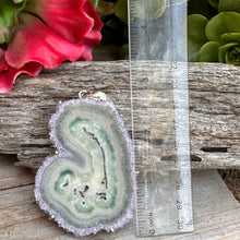 Load image into Gallery viewer, N0784  3” Amethyst Necklace (18&quot;)
