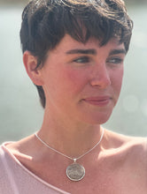 Load image into Gallery viewer, Fossilized Coral 1.8” Necklace 18”
