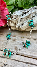 Load image into Gallery viewer, N0766  Navajo Pearls Turquoise Necklace
