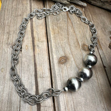 Load image into Gallery viewer, N0761  Navajo Pearls Necklace (19”-21”)
