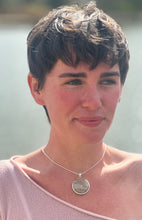 Load image into Gallery viewer, Fossilized Coral 1.8” Necklace 18”
