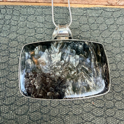 Sale - Statement Mohawkite Sterling Silver (18”)