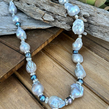 Load image into Gallery viewer, N0567 Baroque Pearls Necklace (18”-20”)
