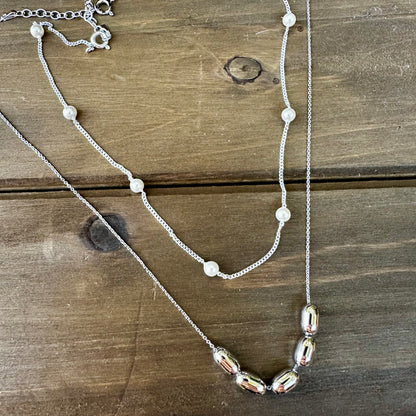 N0914 Sterling Necklace (17”)