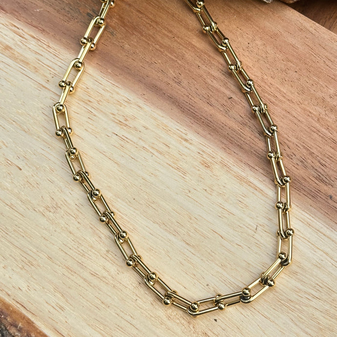 Gold Tiffany Necklace (18”)