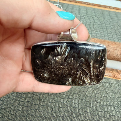 Sale - Statement Mohawkite Sterling Silver (18”)