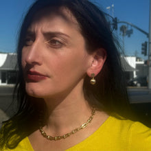 Load image into Gallery viewer, E0735 Gold Drop Gold (2.1”)
