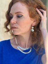Load image into Gallery viewer, Taxco Hammered Double Necklace 20”
